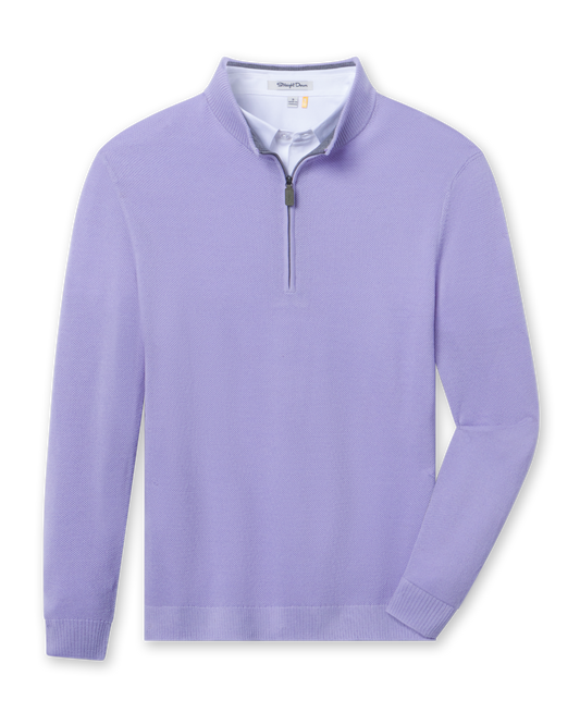 Straight Down St. Andrews Quarter Zip - Violet Heather