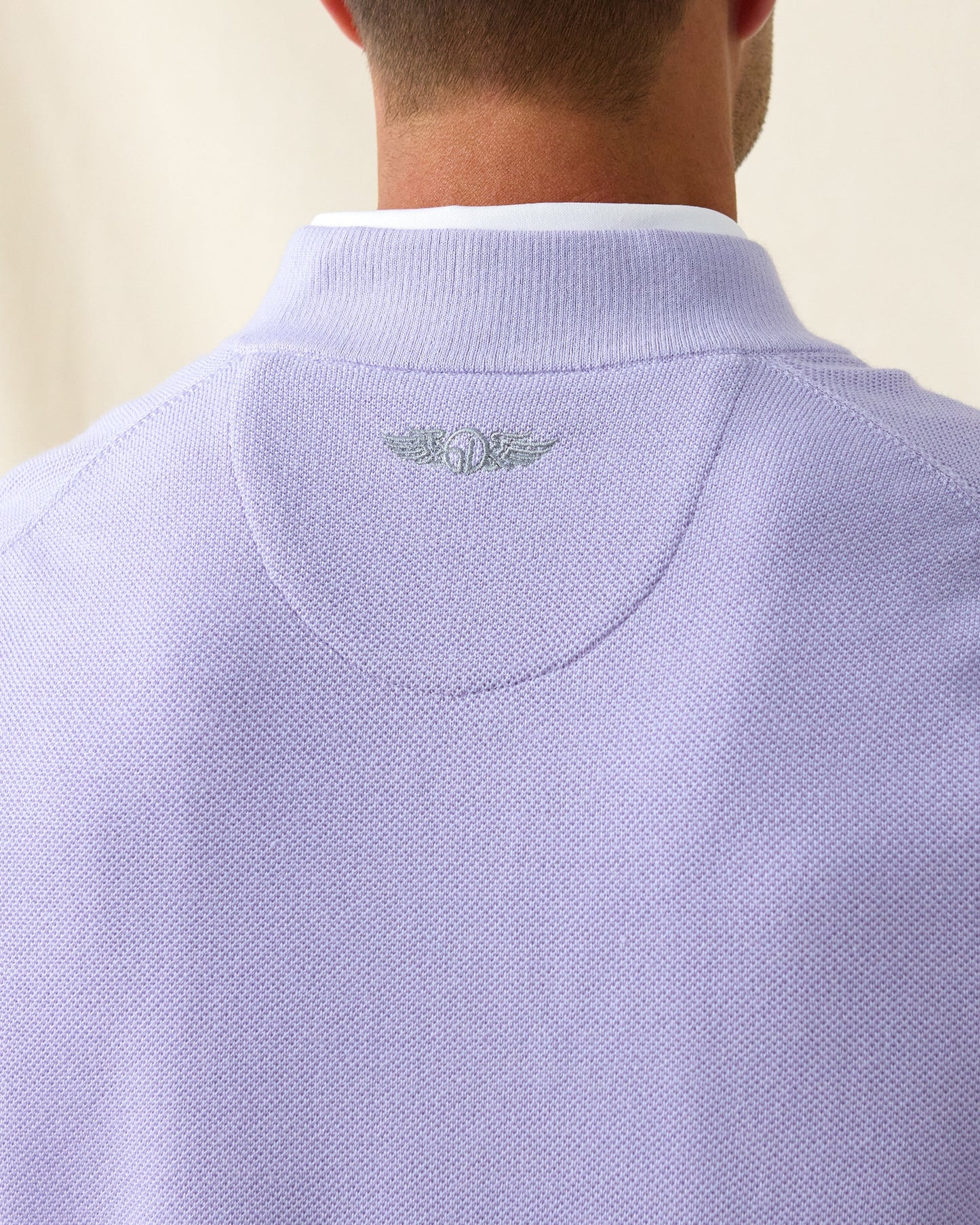 Straight Down St. Andrews Quarter Zip - Violet Heather