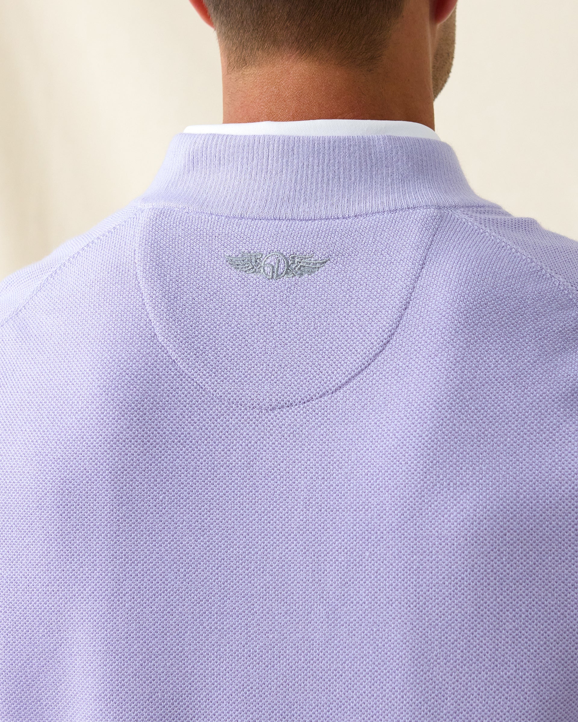 Straight Down St. Andrews Quarter Zip - Violet Heather