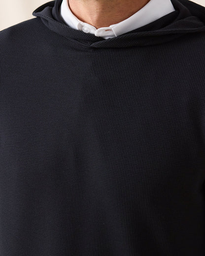 Straight Down Gridlock Hoodie - Black