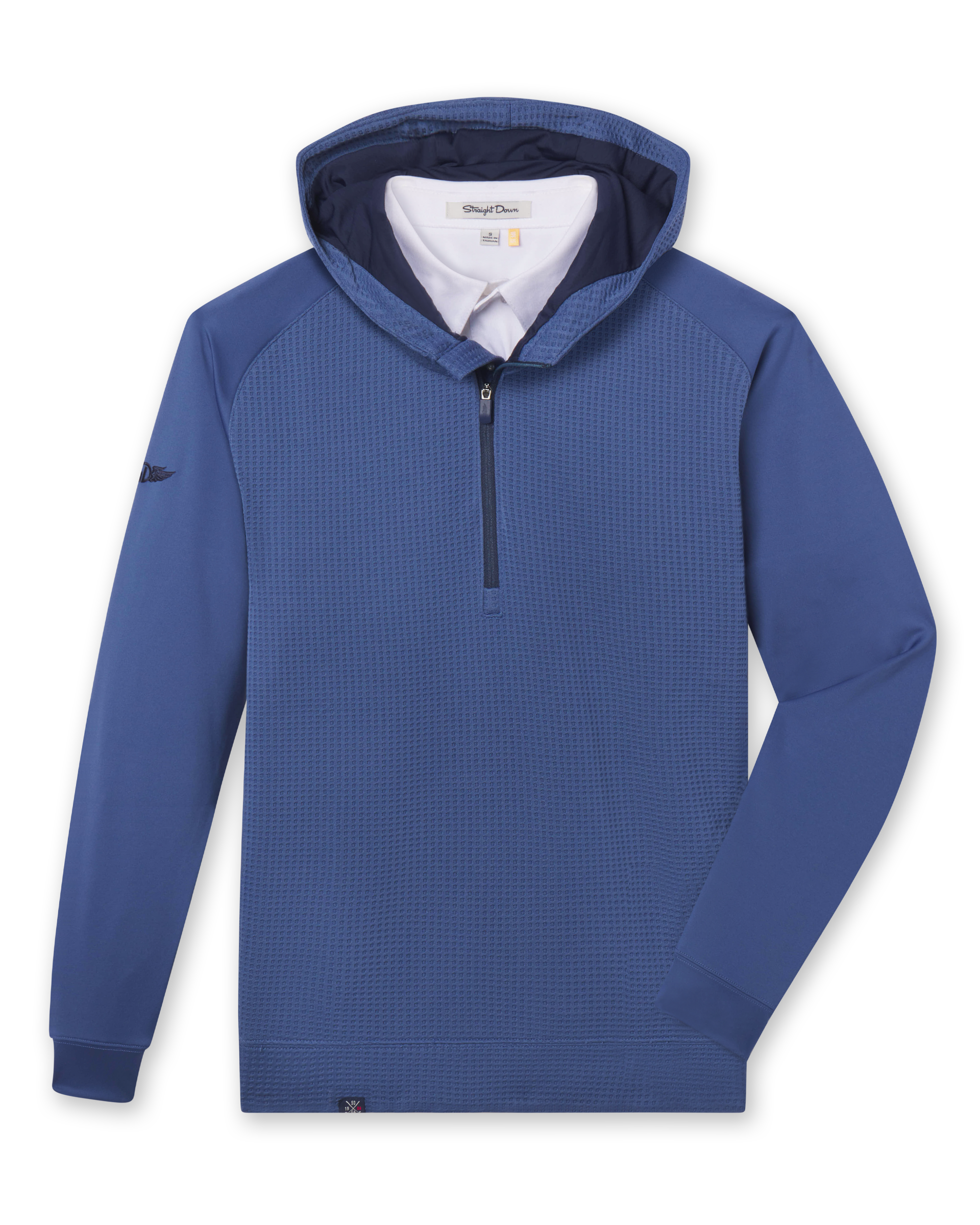 Straight Down Optic Hybrid Hoodie - Moonlight