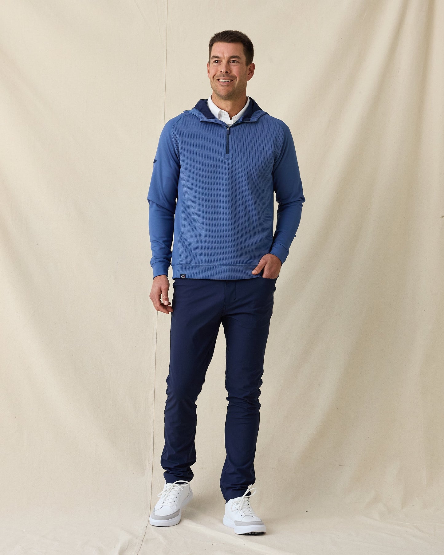 Straight Down Optic Hybrid Hoodie - Moonlight
