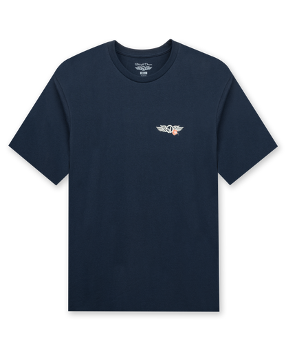 Straight Down Sand Trap Tee - Navy