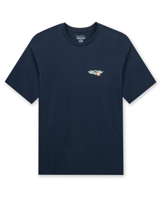 Straight Down Sand Trap Tee - Navy
