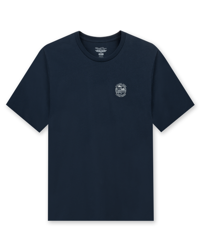 Straight Down Golf Vibes Tee - Navy
