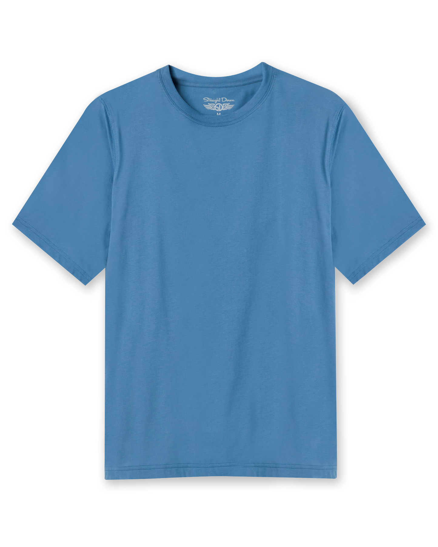 Straight Down Luxe Tee - Petrol