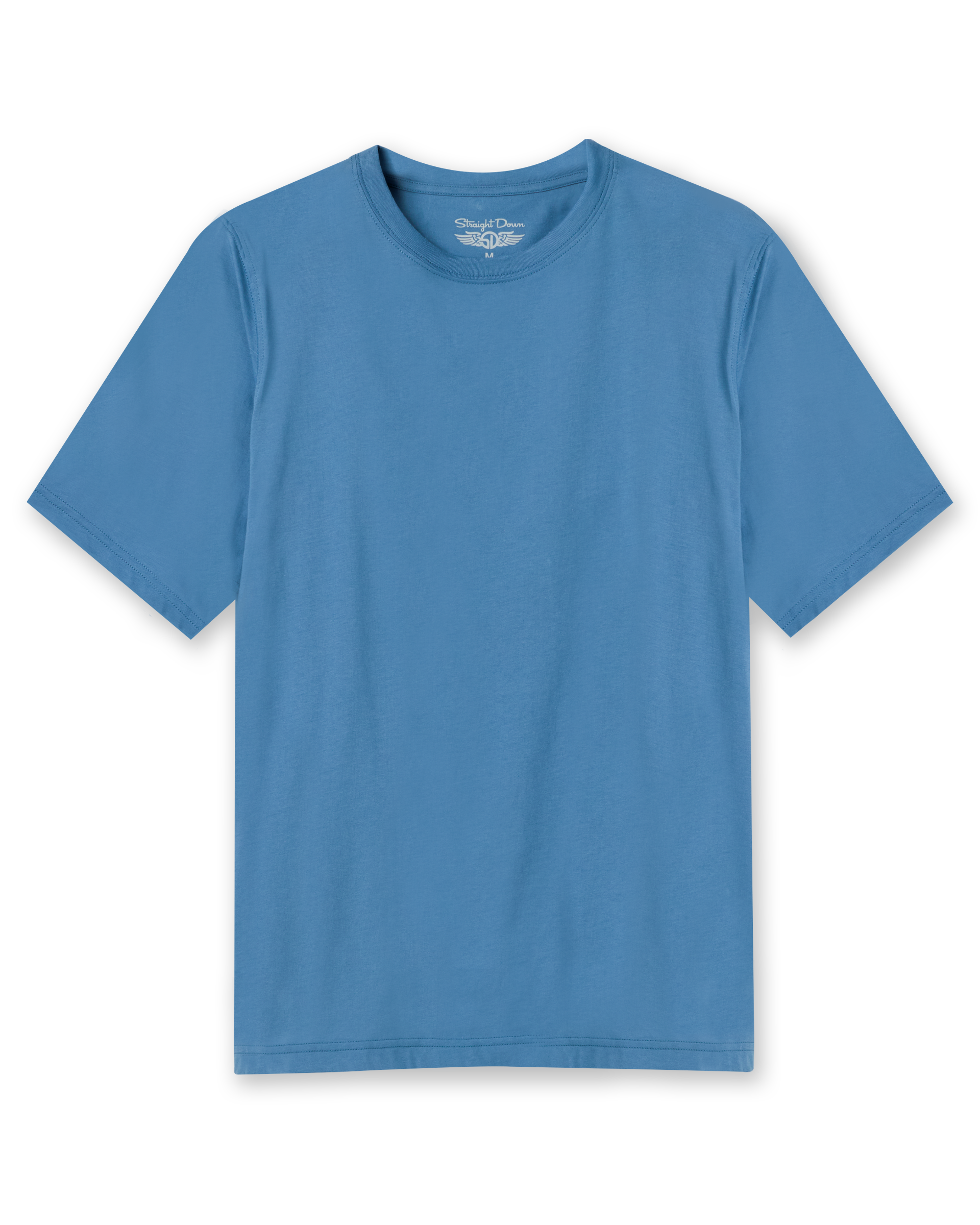 Straight Down Luxe Tee - Petrol