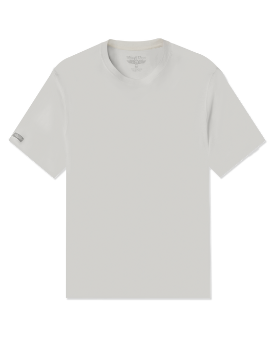 Straight Down Luxe Tee - Cream