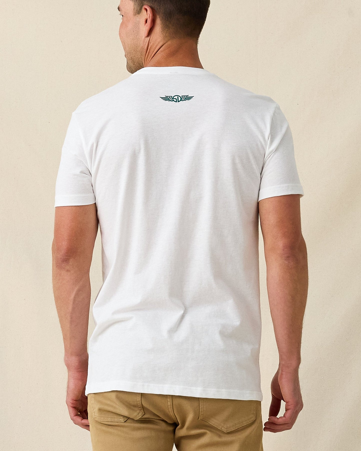 Straight Down Munch Tee - White