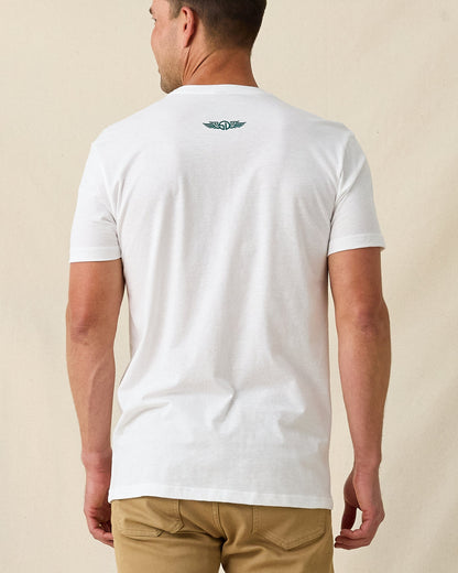 Straight Down Munch Tee - White