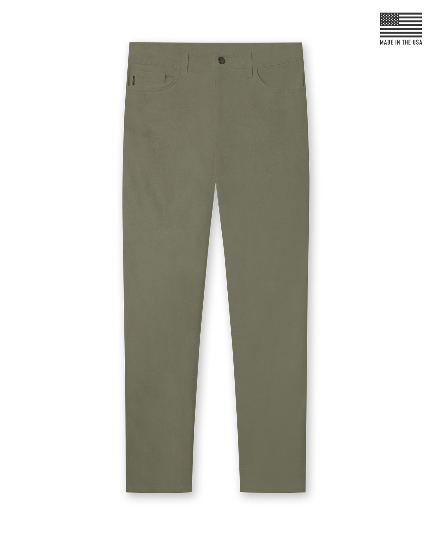 Straight Down Henderson 5 Pocket Pant - Moss