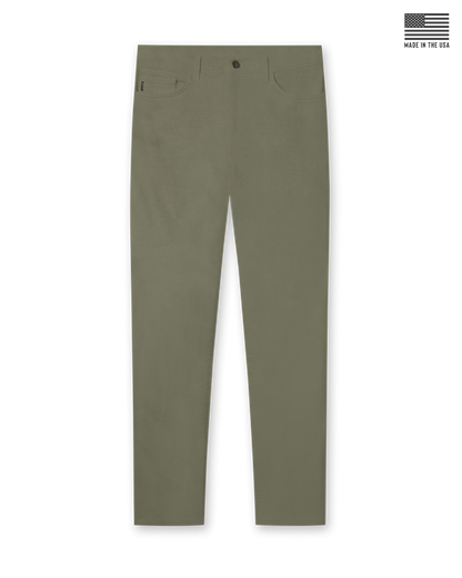 Straight Down Henderson 5 Pocket Pant - Moss