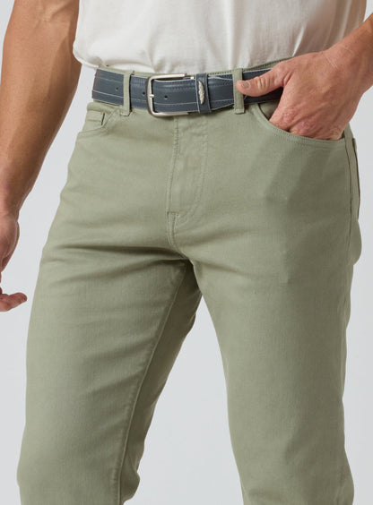 Straight Down Henderson 5 Pocket Pant - Moss