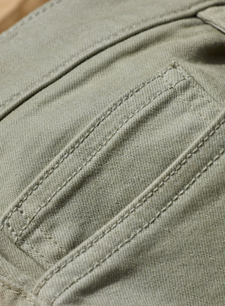 Straight Down Henderson 5 Pocket Pant - Moss