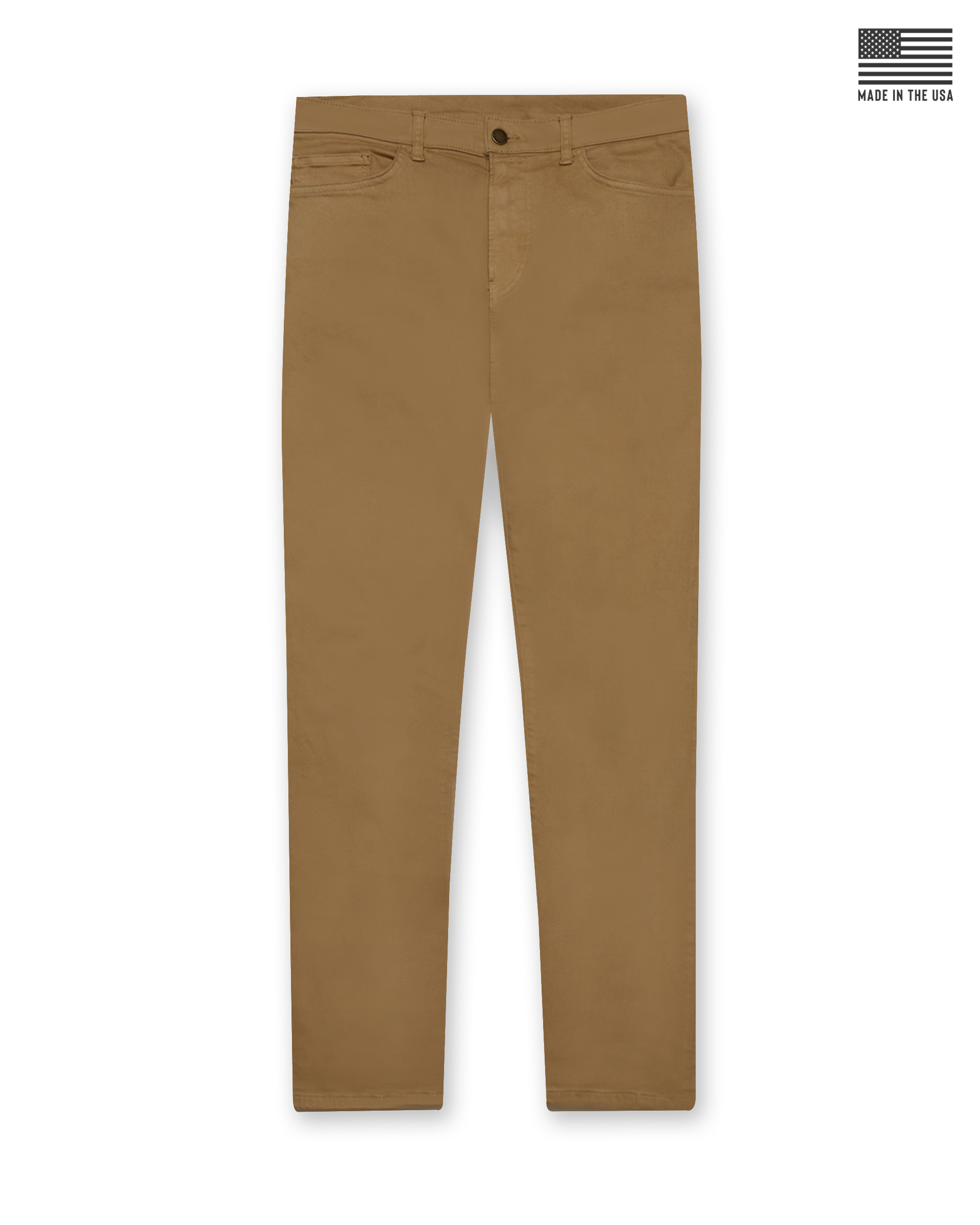 Straight Down Henderson 5 Pocket Pant - Bronze