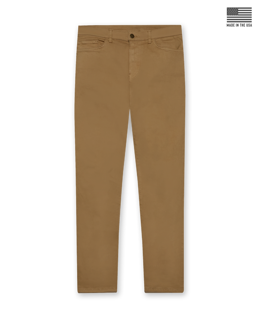 Straight Down Henderson 5 Pocket Pant - Bronze