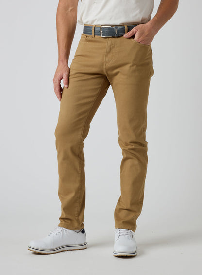 Straight Down Henderson 5 Pocket Pant - Bronze