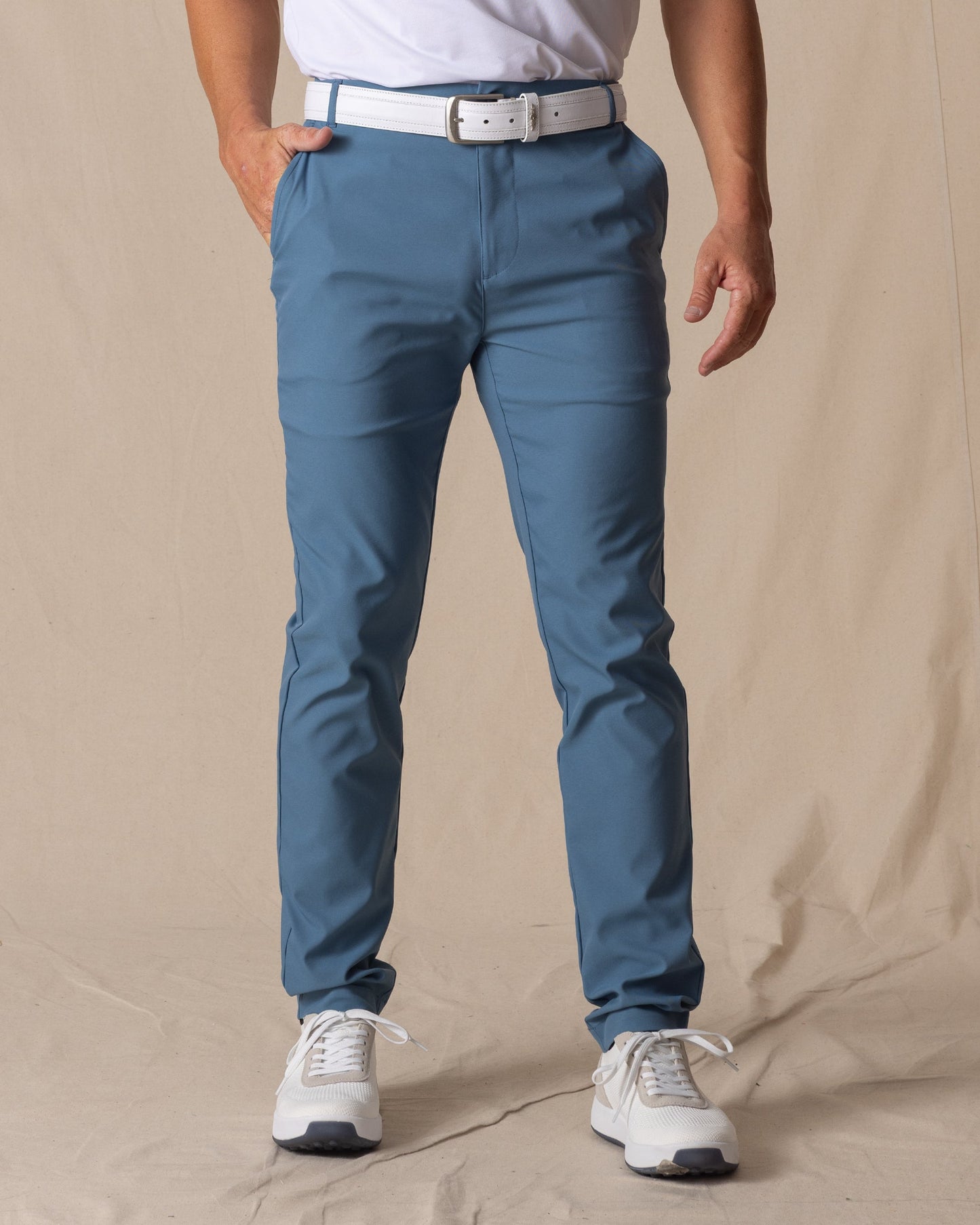 Straight Down Maverick Twill Pant - Petrol