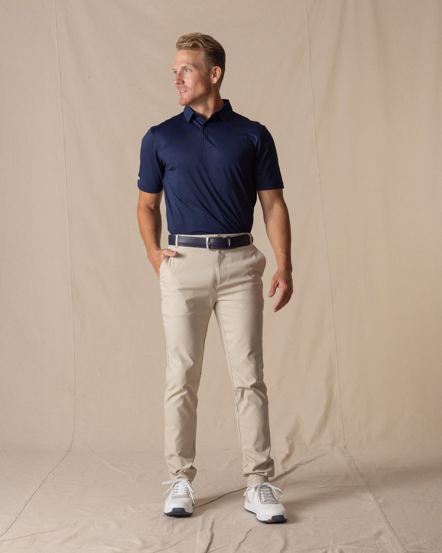 Straight Down Maverick Twill Pant - Cashew