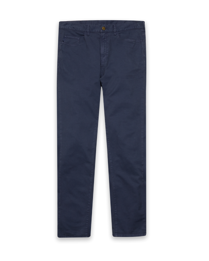 Straight Down Claremont Five Pocket Twill Pant - Ink