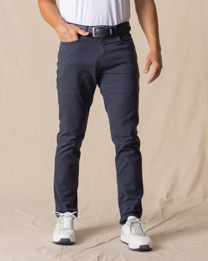 Straight Down Claremont Five Pocket Twill Pant - Ink