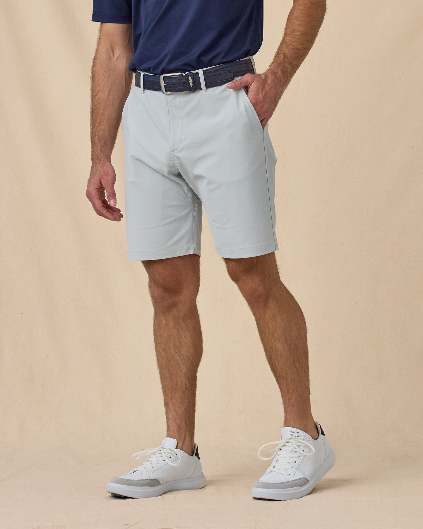 Straight Down Flex Short - Silver