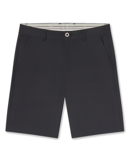 Straight Down Maverick Twill Short - Black
