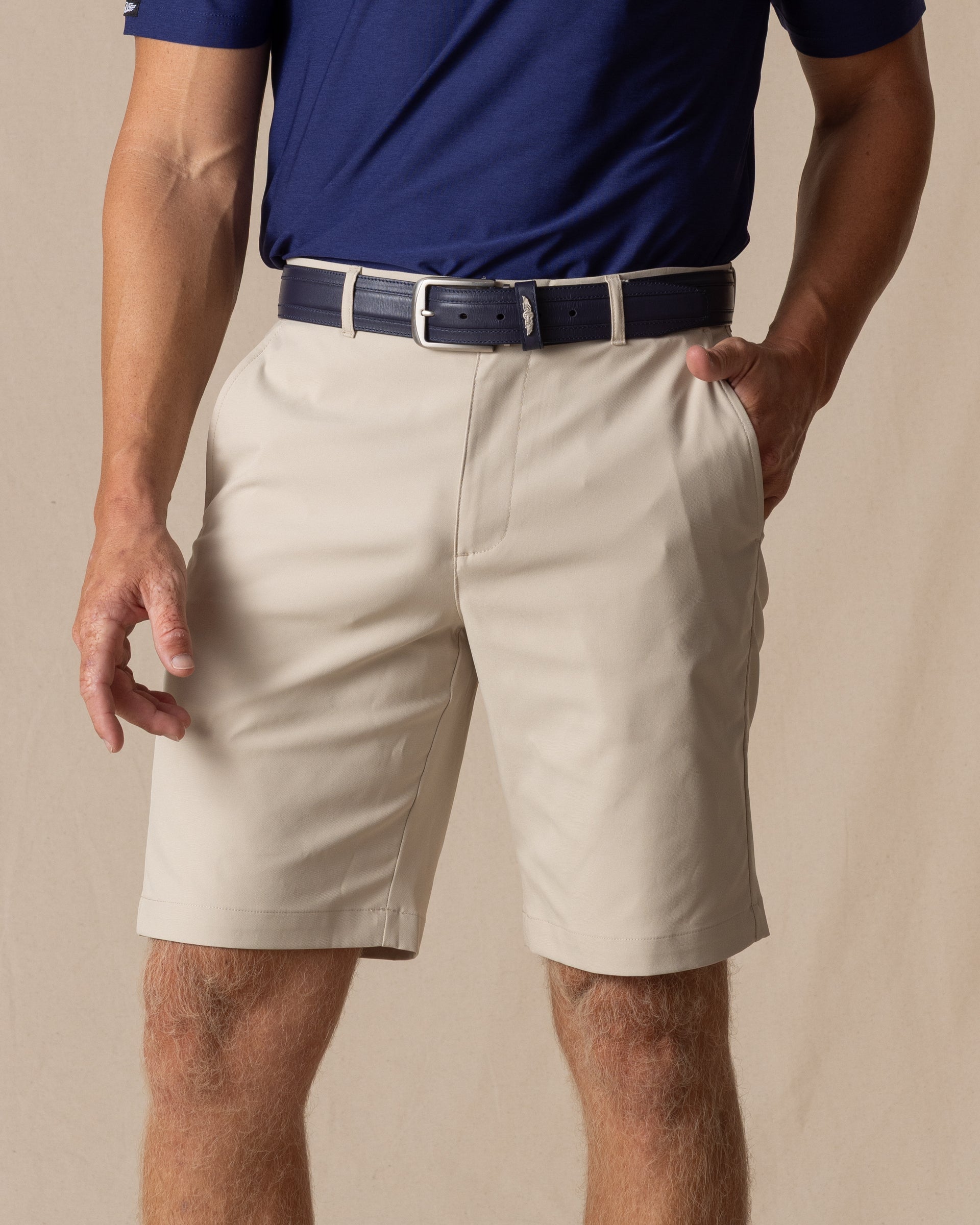 Straight Down Maverick Twill Short - Cashew