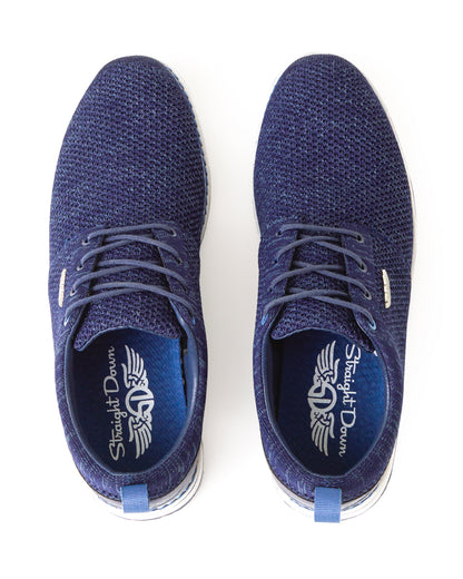 Straight Down Harbour Knit Hybrid Shoe - New Indigo