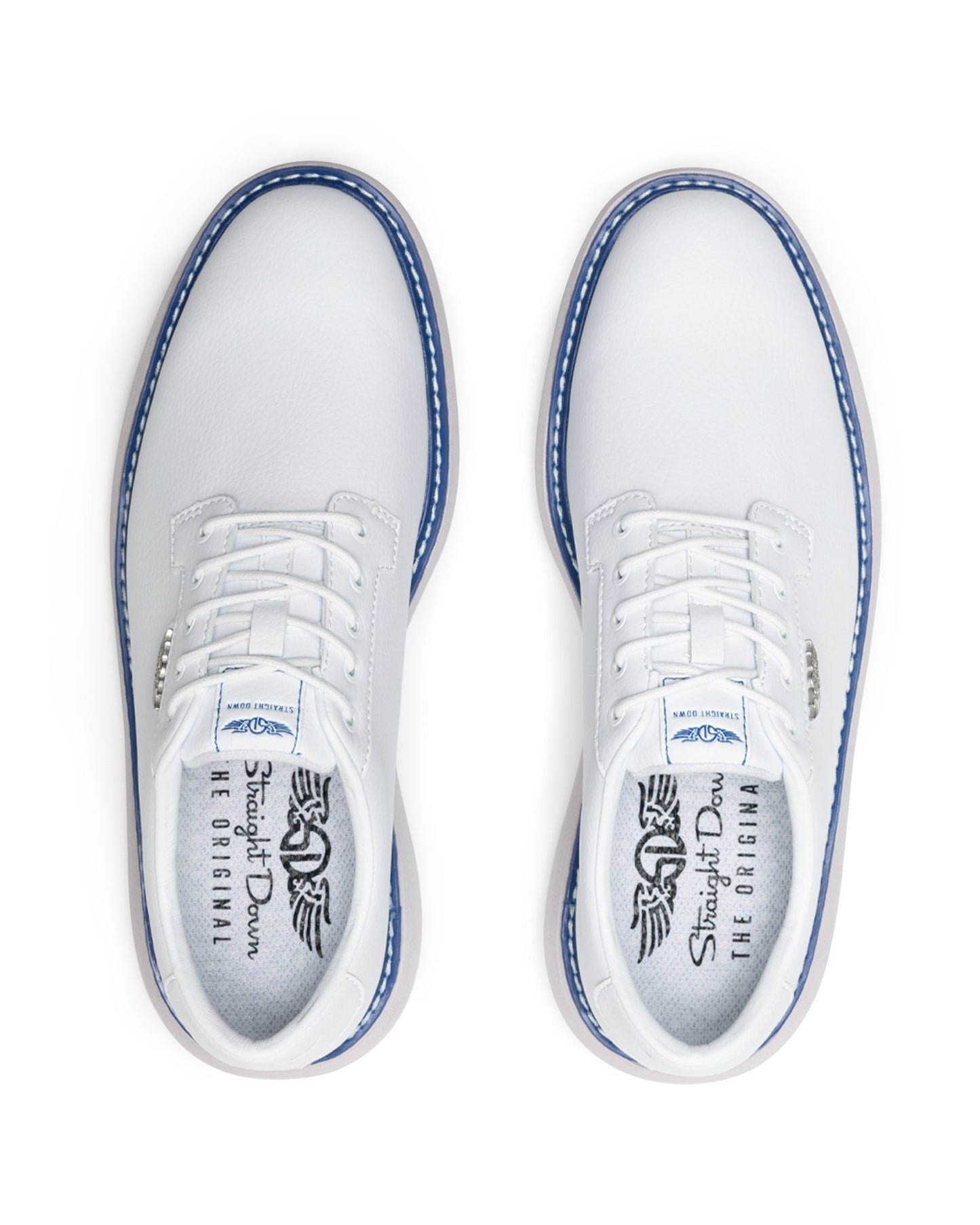 Straight Down Derby Shoe - White