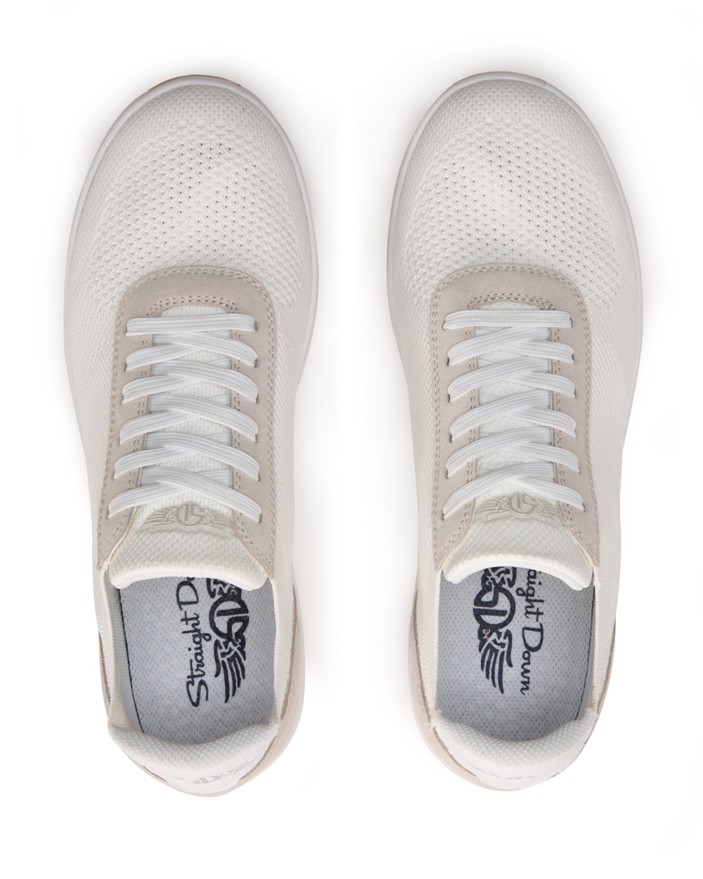 Straight Down Rally Shoe - White