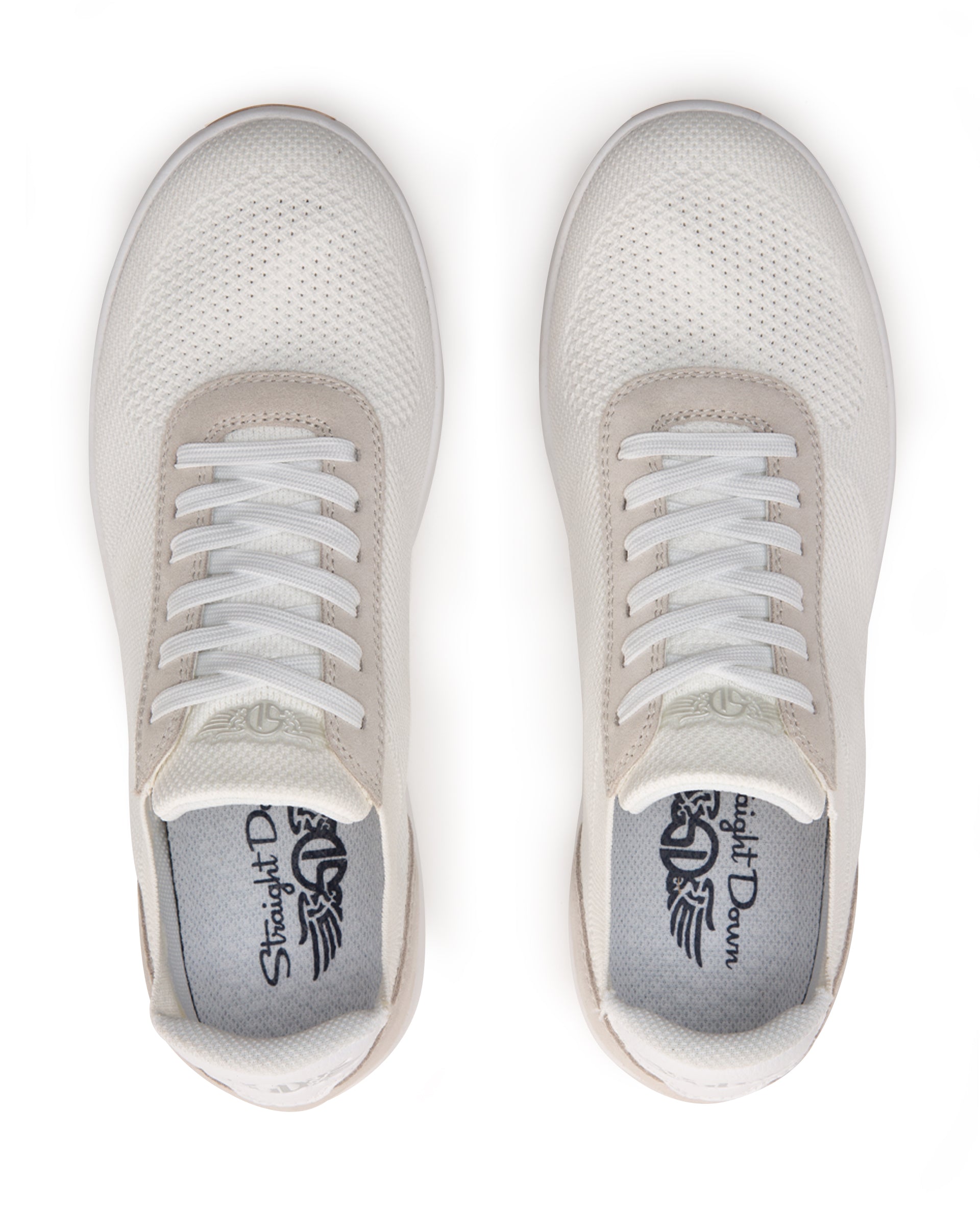 Straight Down Rally Shoe - White