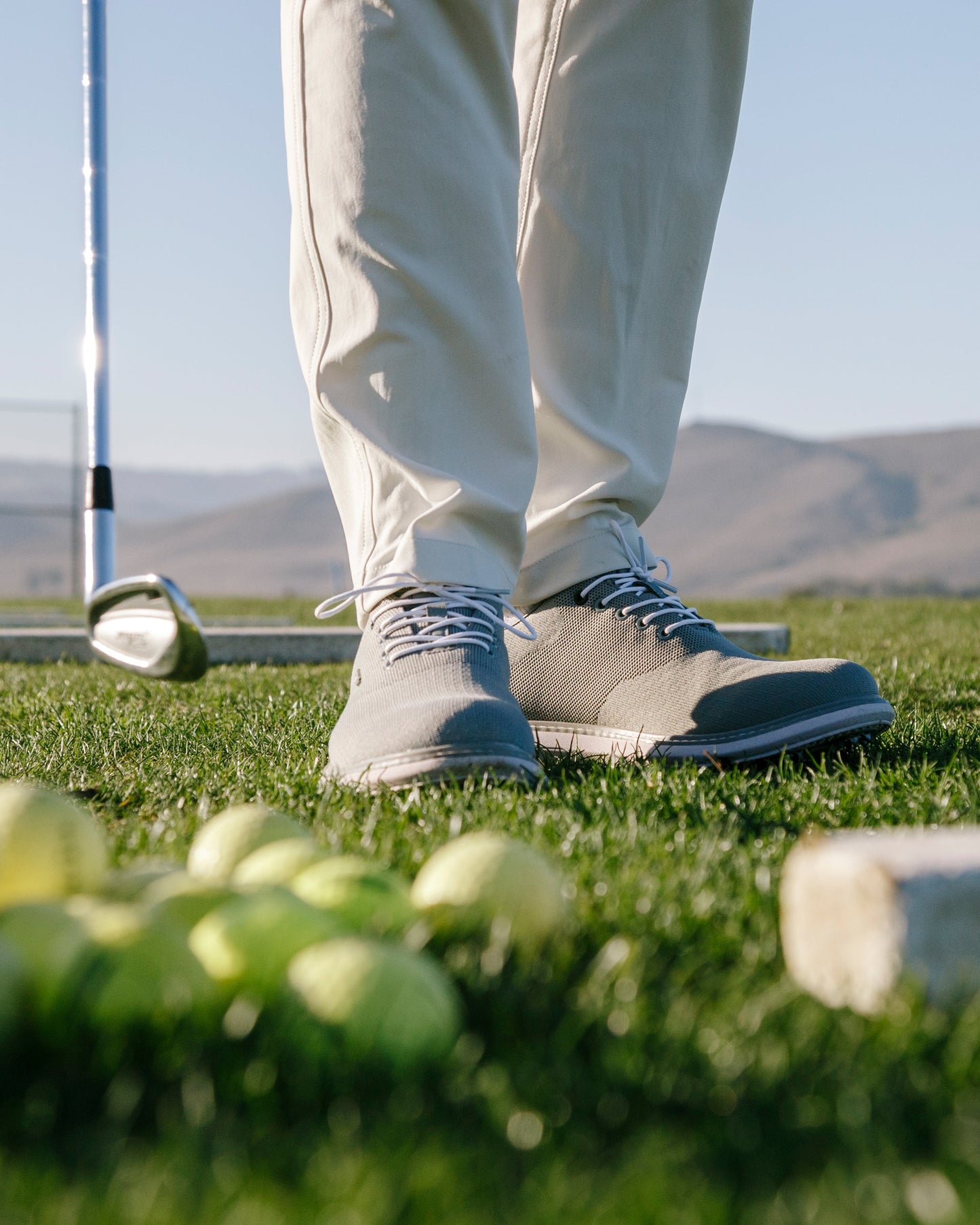 Straight Down Club Golf Shoe - Carbon