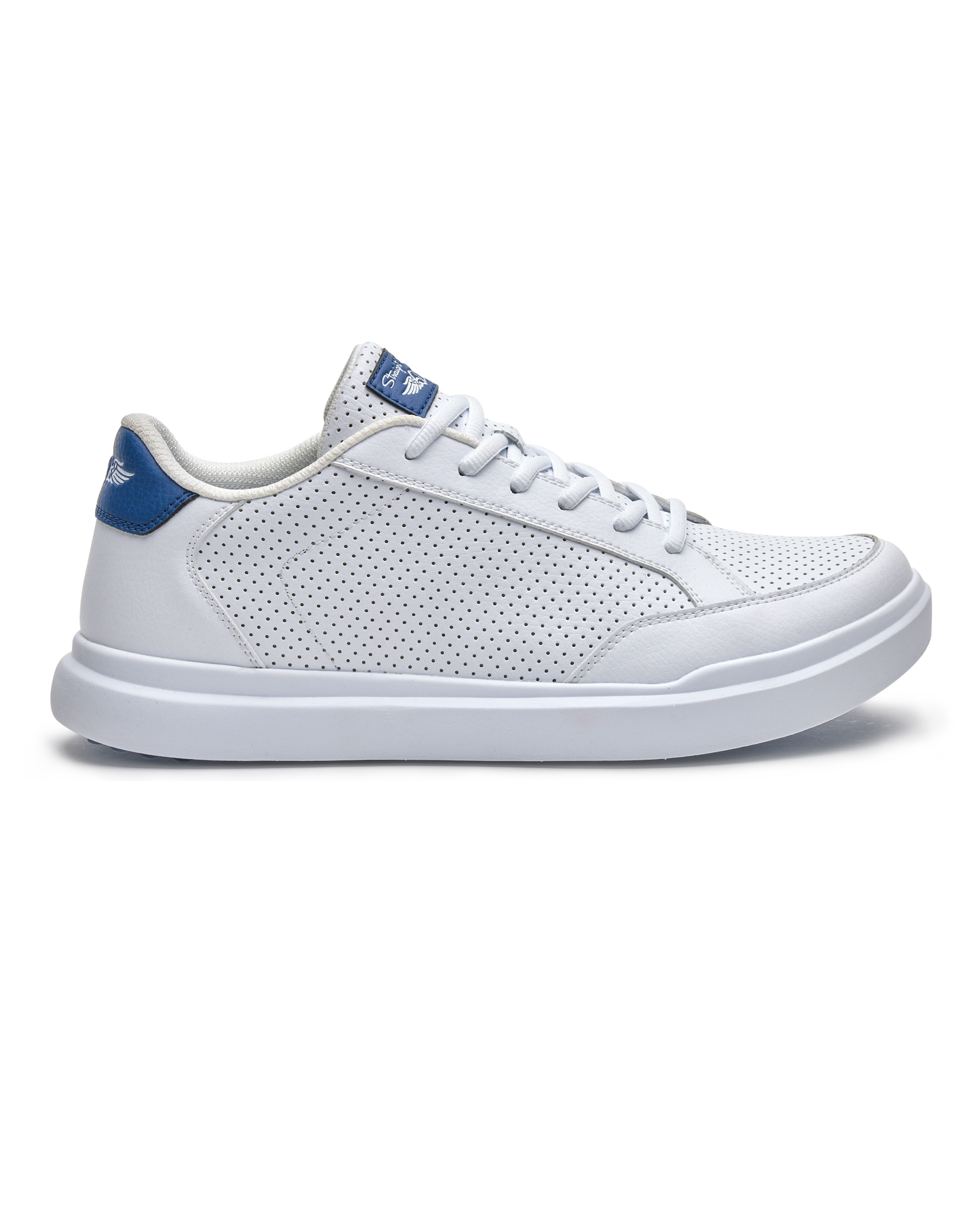 Straight Down Cruise Perforated Sneaker - White