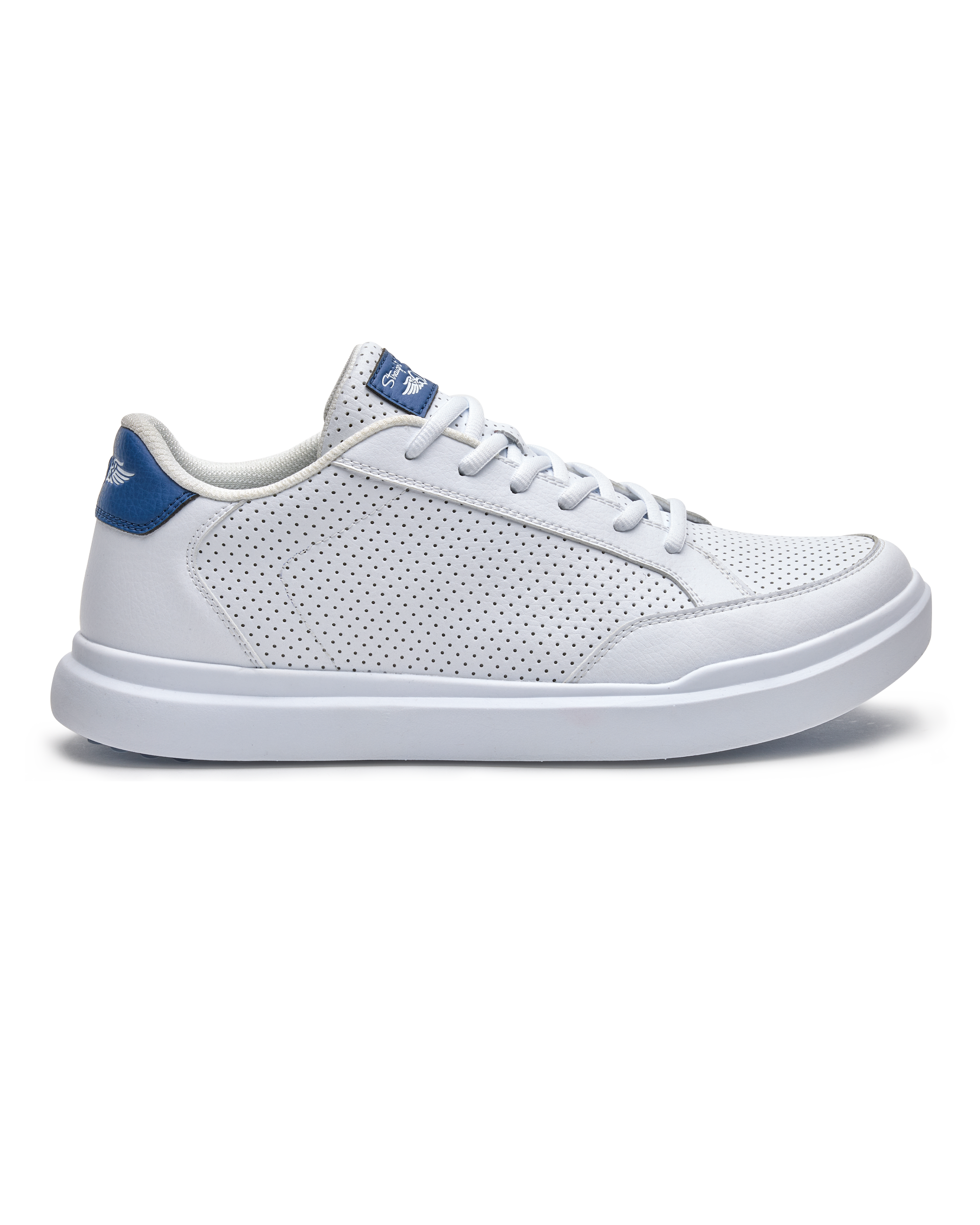 Straight Down Cruise Perforated Sneaker - White
