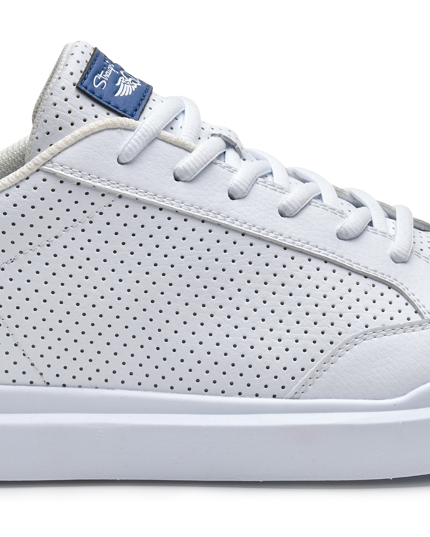 Straight Down Cruise Perforated Sneaker - White