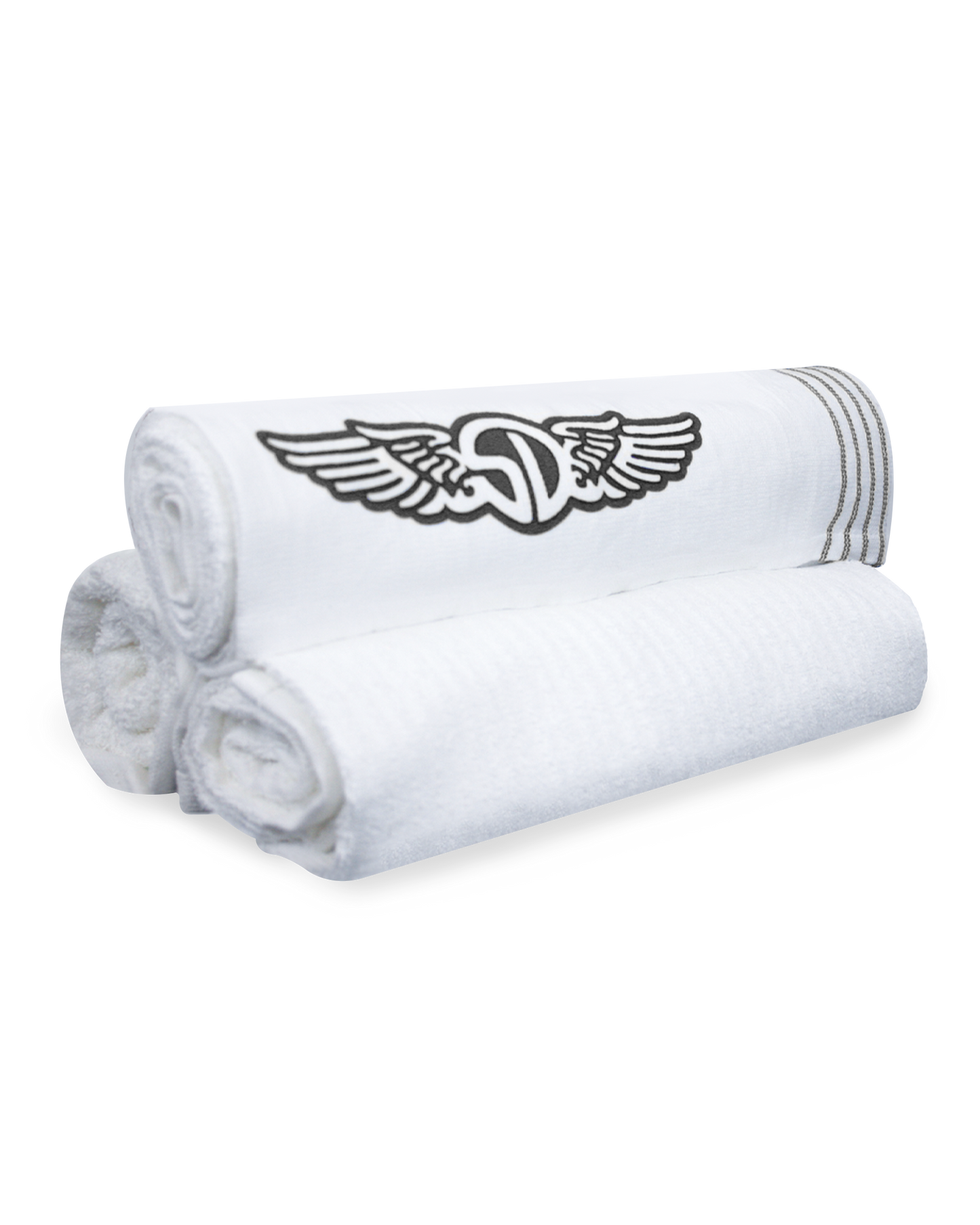 Straight Down Club Towel - Black