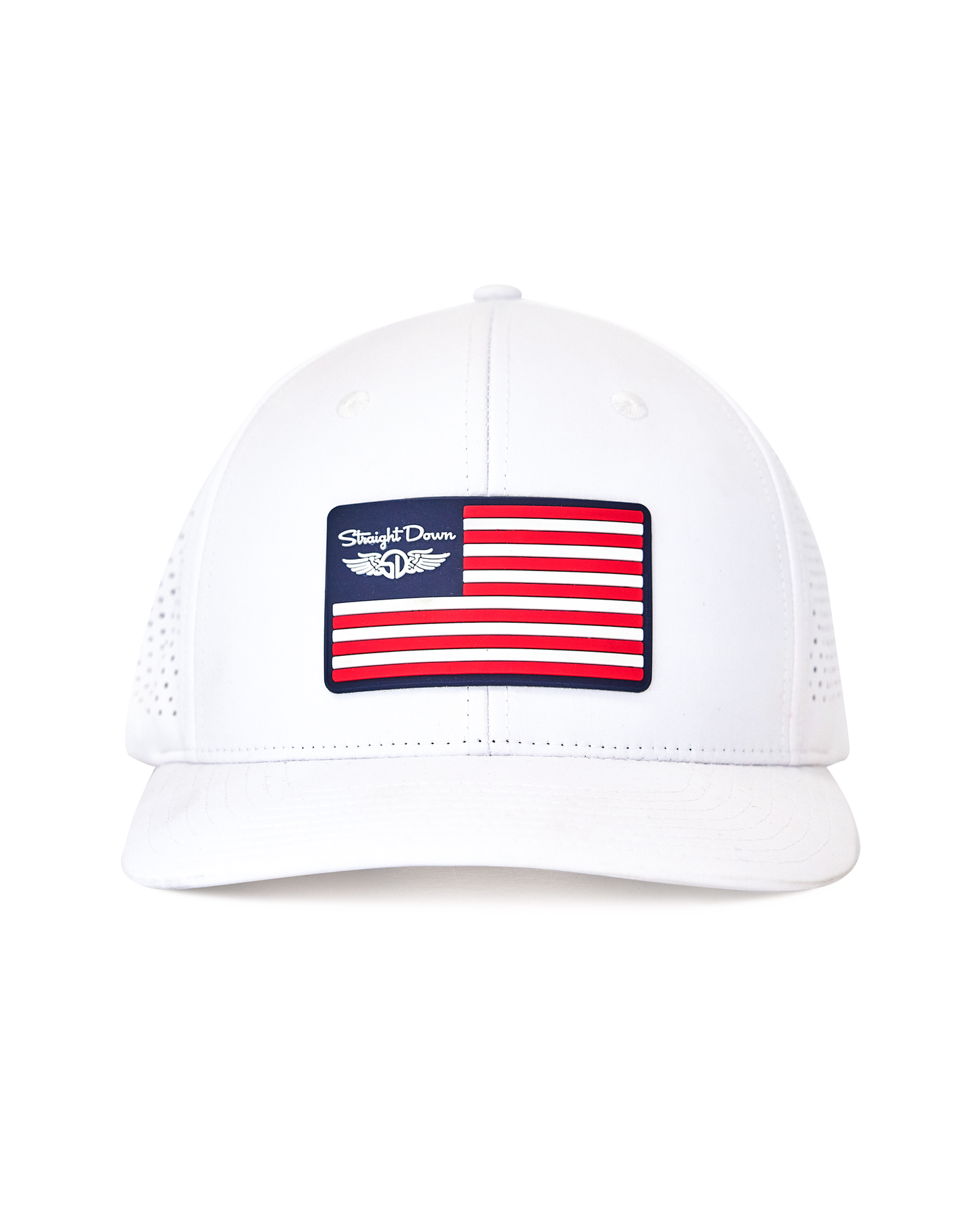 Straight Down Republic Hat - White