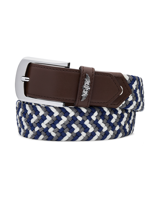 Straight Down Washington Web Belt - New Indigo