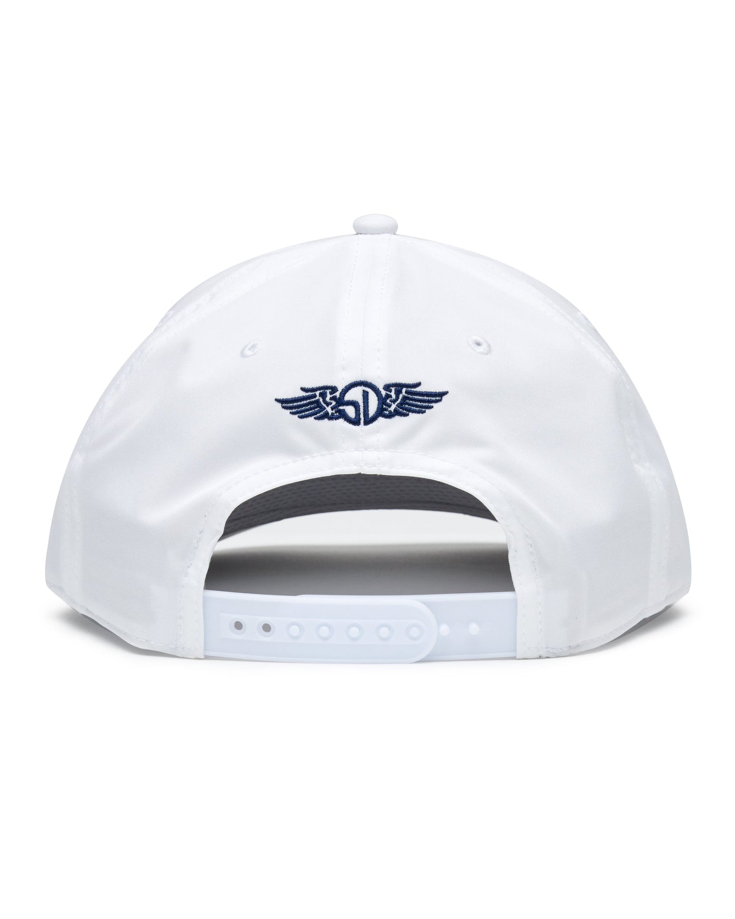 Straight Down Gator Rope Hat - White