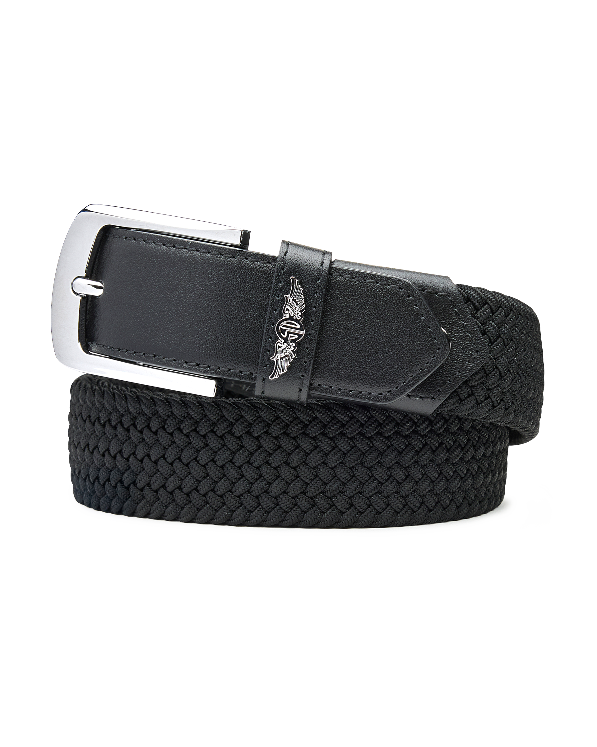Straight Down Washington Web Belt - Black