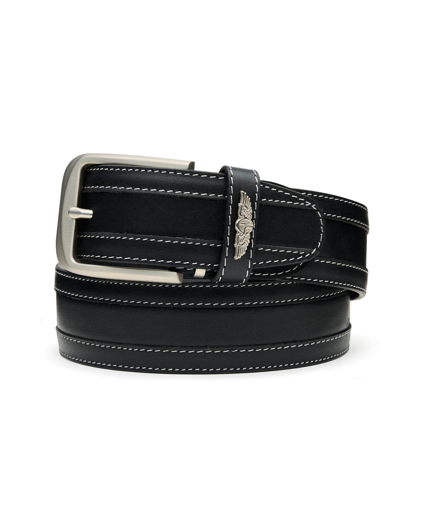 Straight Down Diplomat Belt - Black