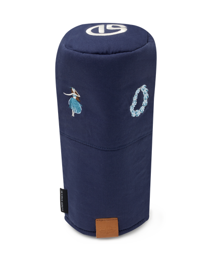 Straight Down Hula Driver Headcover - Navy