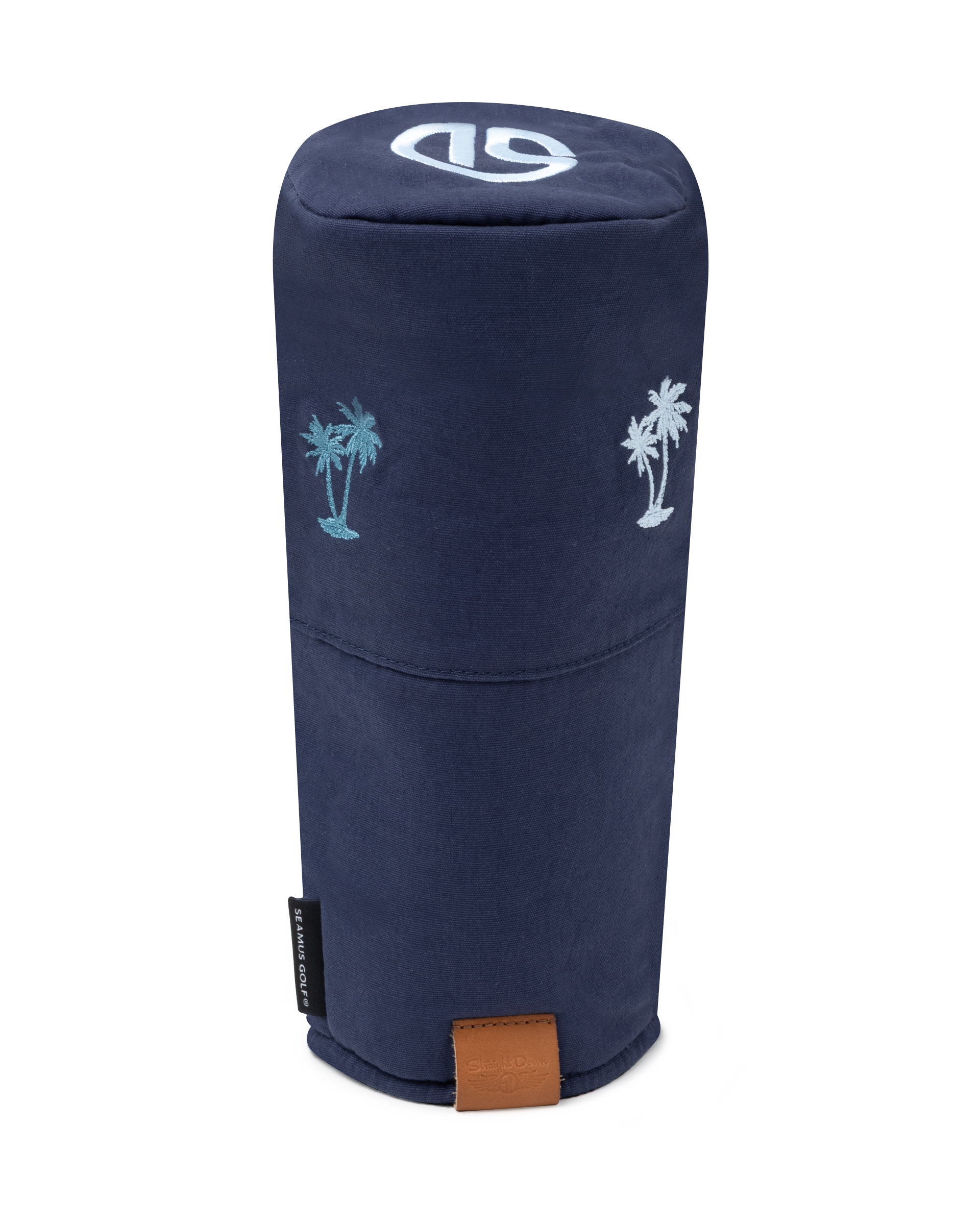 Straight Down Palm Beach Driver Headcover - Navy