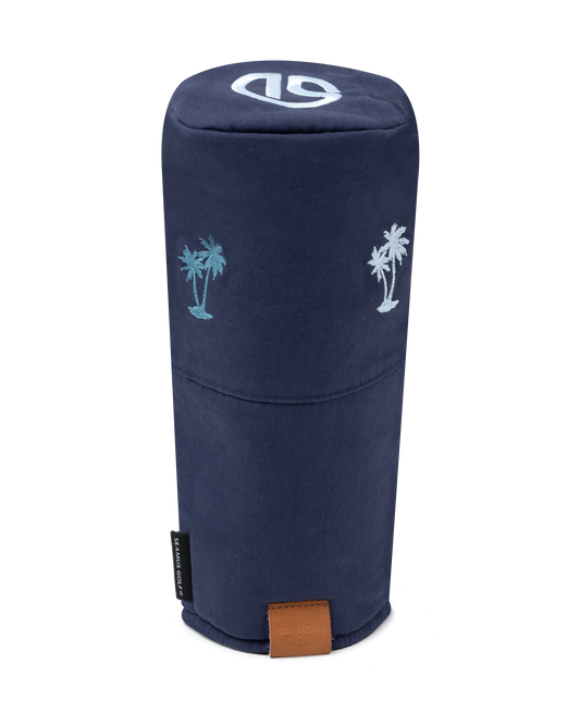 Straight Down Palm Beach Driver Headcover - Navy