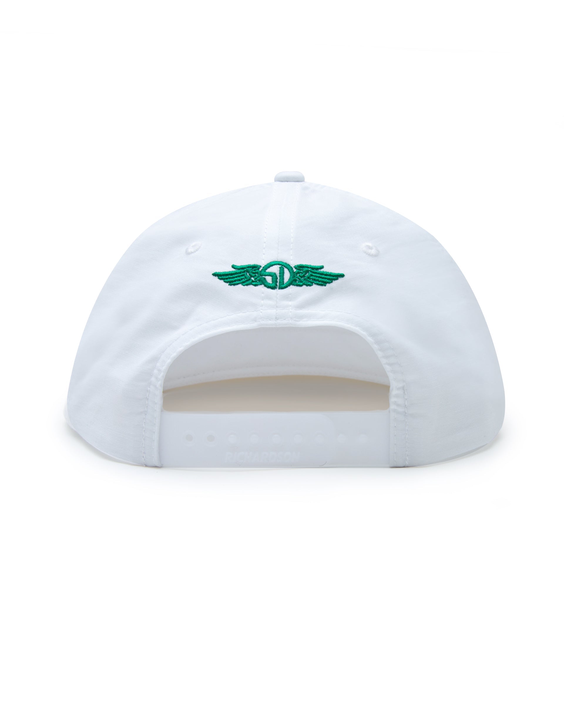 Straight Down Hogan Retro Rope Hat - White