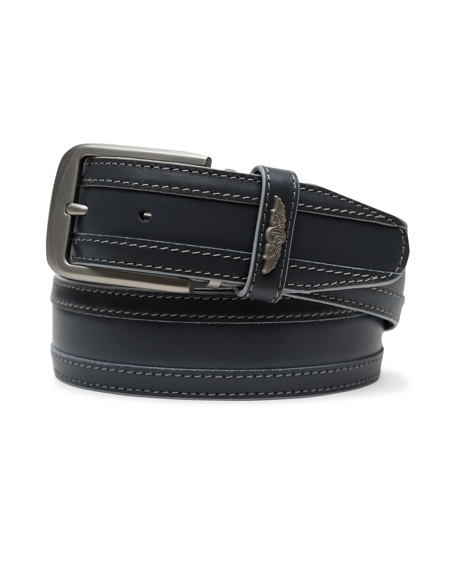 Straight Down Diplomat Belt - Phantom Smoke