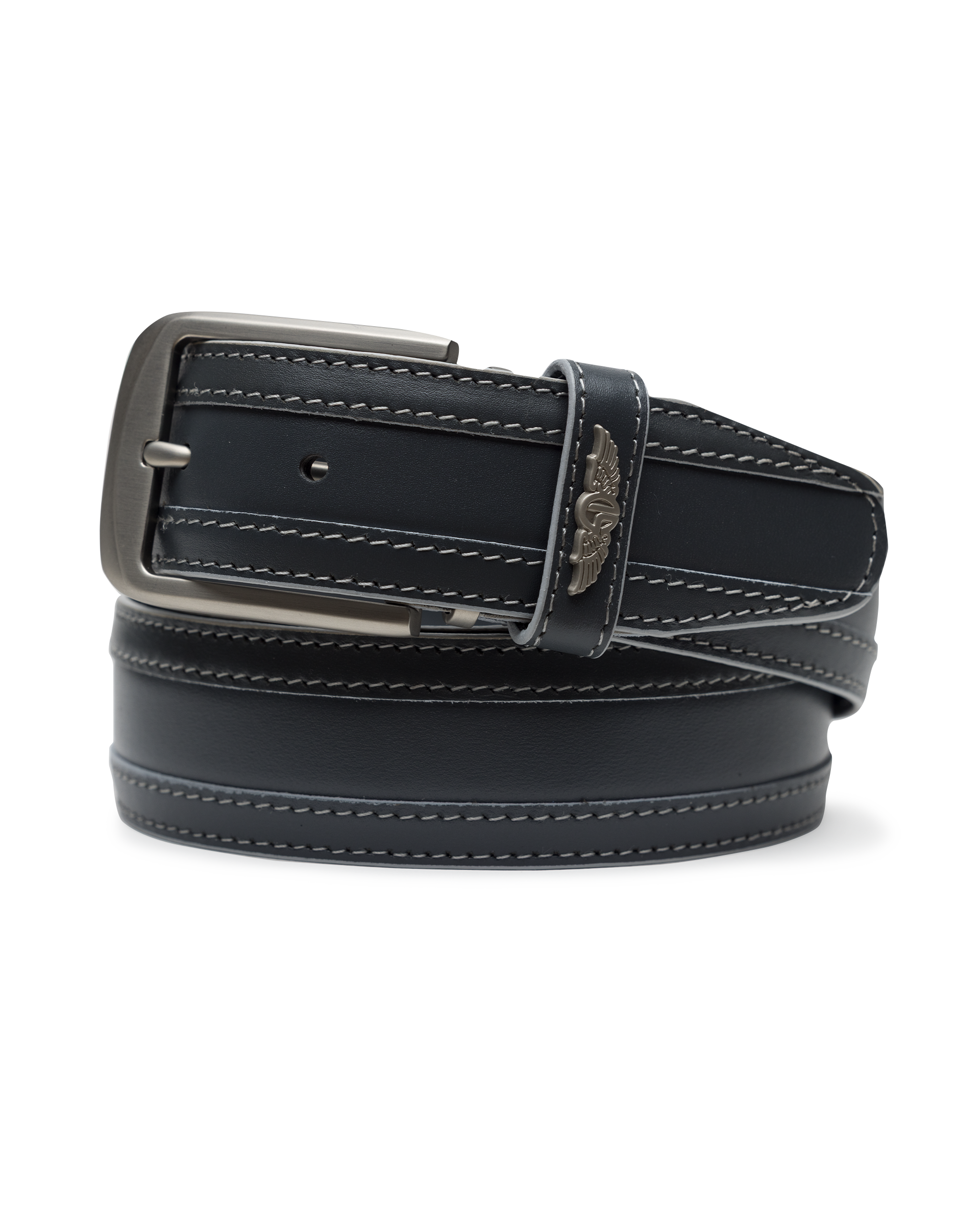 Straight Down Diplomat Belt - Phantom Smoke