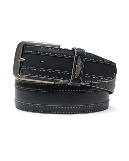 Straight Down Diplomat Belt - Phantom Smoke