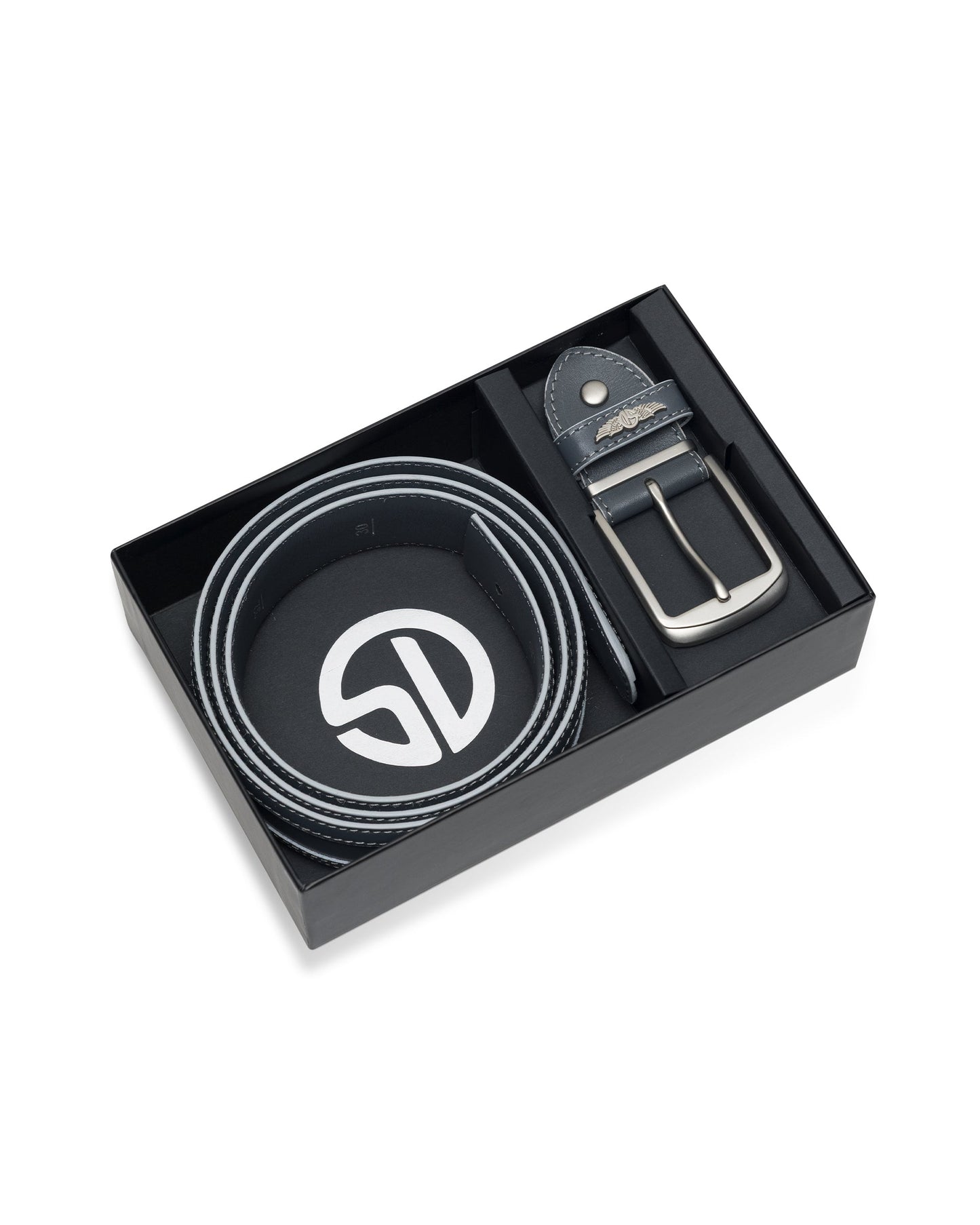 Straight Down Diplomat Belt - Phantom Smoke